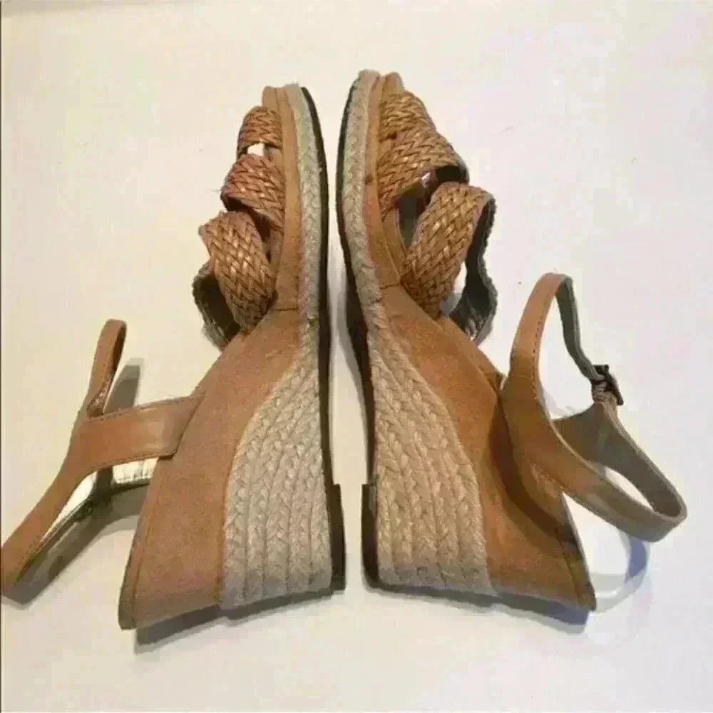 liz claiborne Heels Woven jute Wedges espadrilles